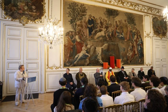Lev Fraenckel anime le dialogue entre les représentants des cultes à l’Hôtel de Ville de Strasbourg